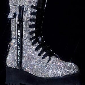 Dolls Kill Limited Edition Billionaire Bling Boot